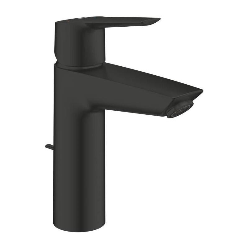 Robinet lavabo GROHE Start noir mat - Taille M - Économie d'eau