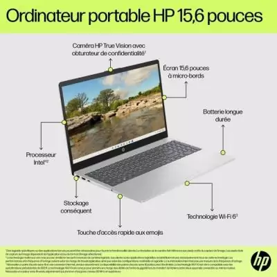 PC Portable HP 15-fd0127nf - Windows 11 - Core i5-1334U - 16Go RAM - 1To SSD