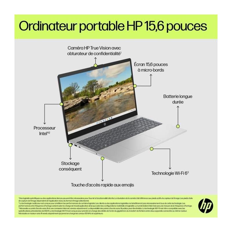 PC Portable HP 15-fd0127nf - Windows 11 - Core i5-1334U - 16Go RAM - 1To SSD