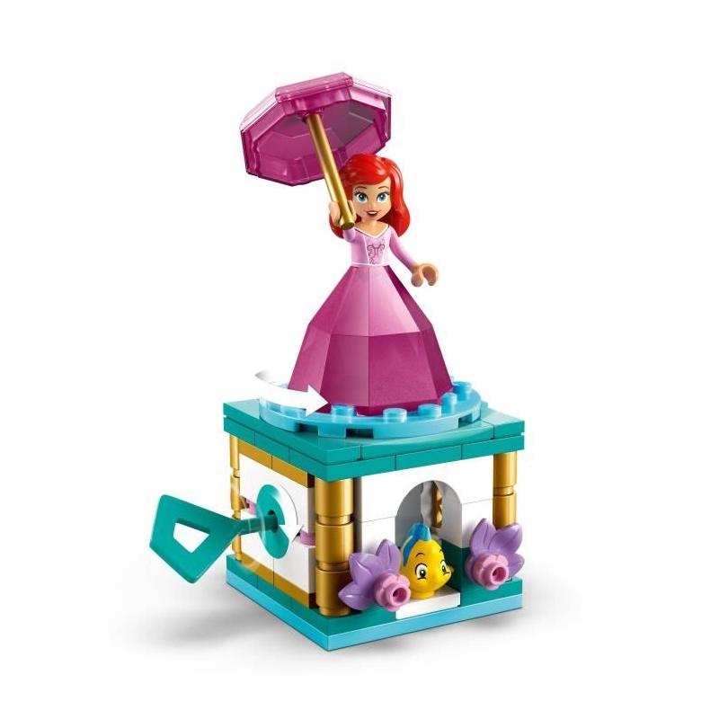 LEGO | Disney Princess 43259 Ariel Tournoyante - Construction pour filles de 5 ans