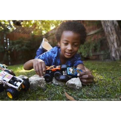 Double Démolition avec les Monster Trucks Hot Wheels - Coffret 2 véhicules !