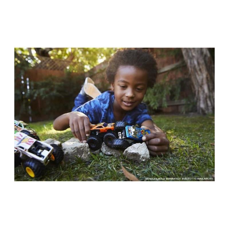Double Démolition avec les Monster Trucks Hot Wheels - Coffret 2 véhicules !