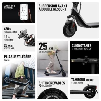 Trottinette électrique puissante SEGWAY E2 E II