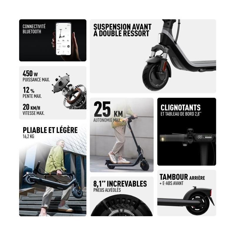 Trottinette électrique puissante SEGWAY E2 E II