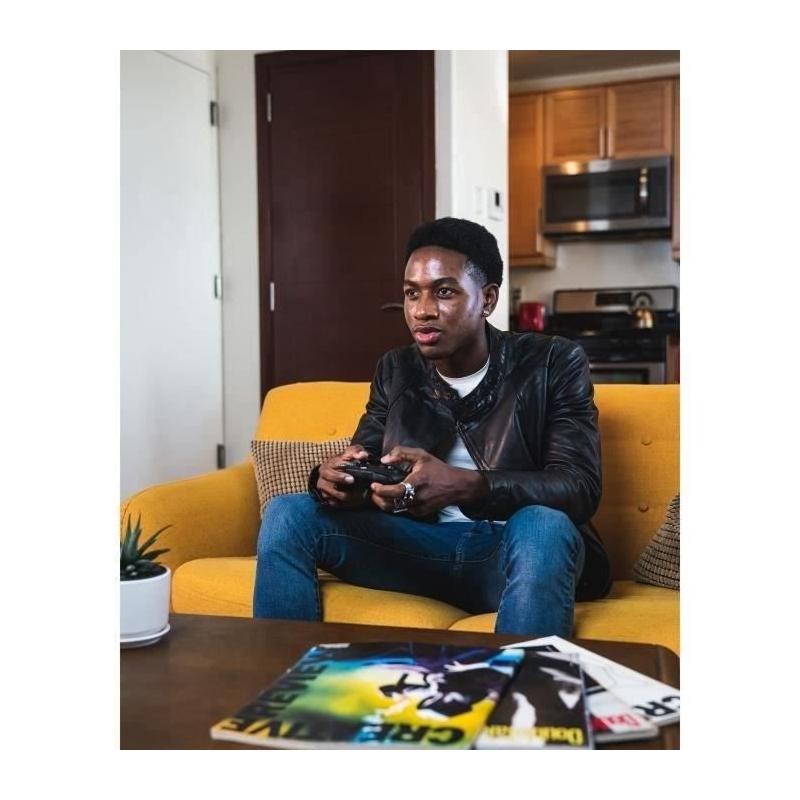 Manette de jeu Xbox sans fil noire - Pour une expérience de jeu immersive