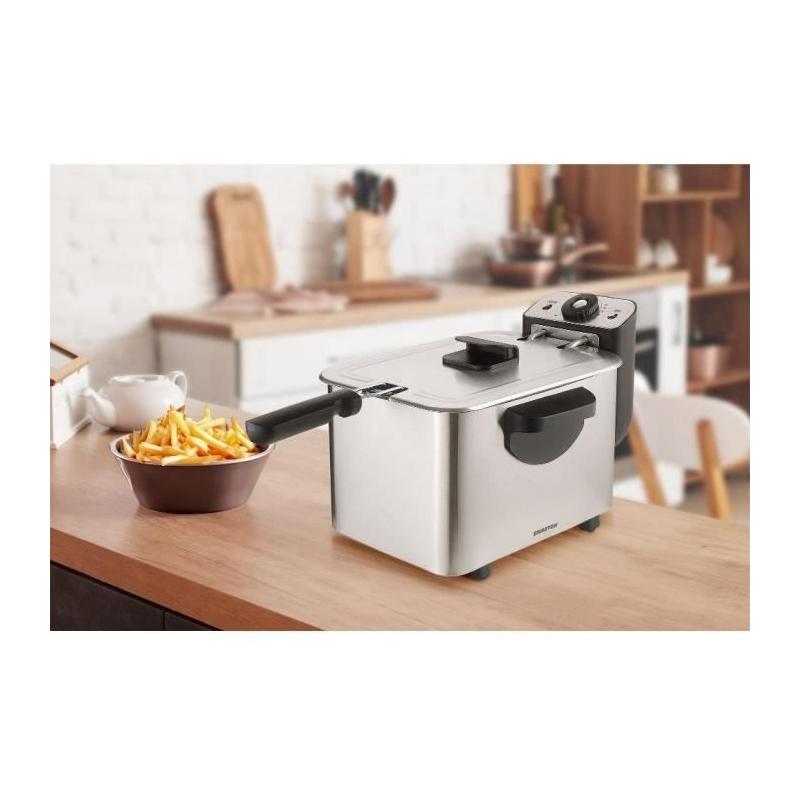Friteuse électrique Smarton FR 350: cuisson intelligente et facilité