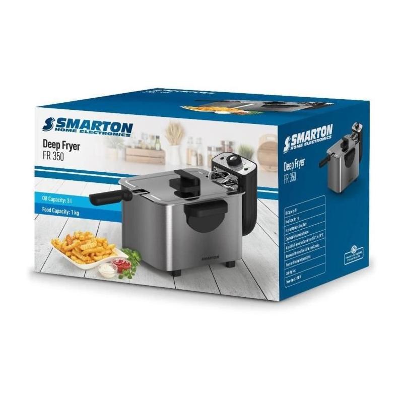 Friteuse électrique Smarton FR 350: cuisson intelligente et facilité