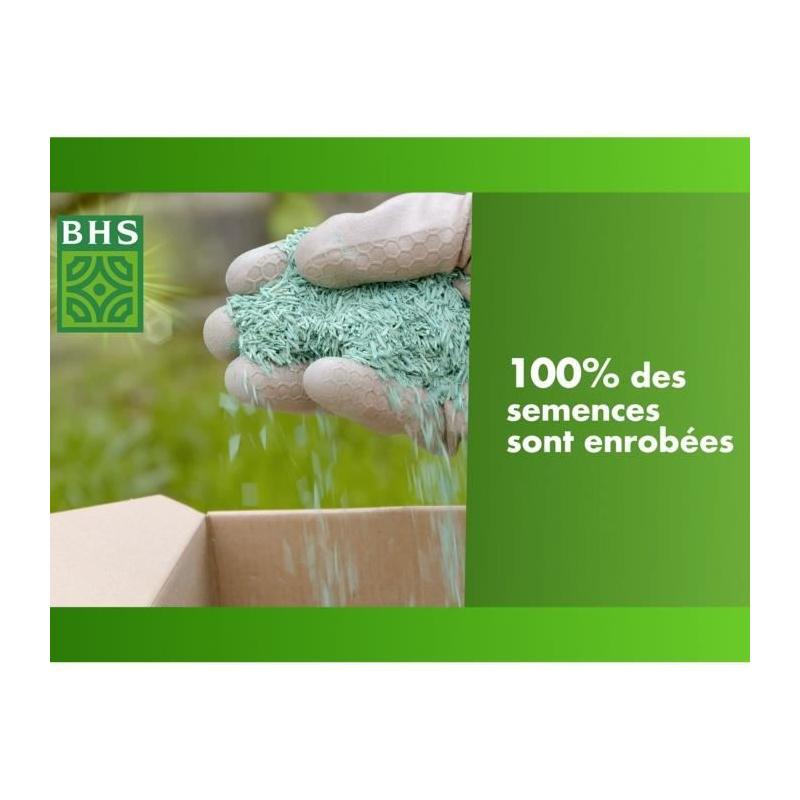 Gazon naturel BHS – Mélange Prairie 1kg | Installation rapide et sans entretien