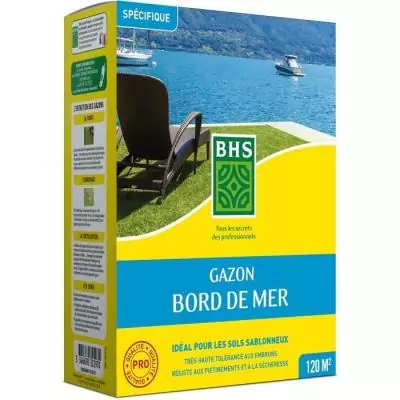 Gazon estival résistant bord de mer 3kg