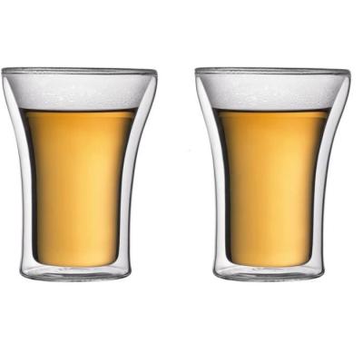 Ensemble 2 verres double paroi Bodum Assam 0,25L