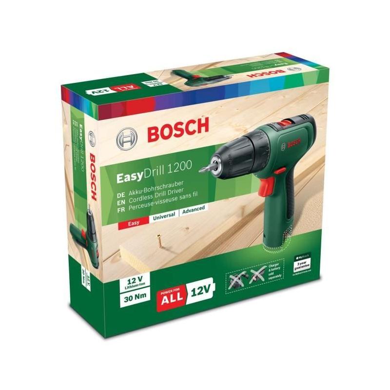 Perceuse-visseuse sans-fil Bosch EasyDrill 1200 - Bois 12V
