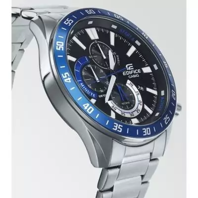 Montre bracelet élégante en acier inoxydable CASIO EDIFICE Gris Montre bracelet élégante en acier inoxydable CASIO EDIFICE Gris
