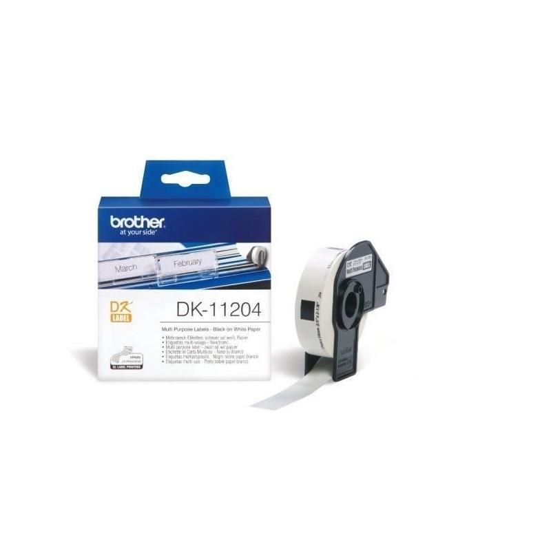 Étiquettes Brother DK11204 pour un classement parfait