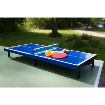 Set mini table de ping pong SCHILDKRÖT - Prêt pour des parties endiablées!