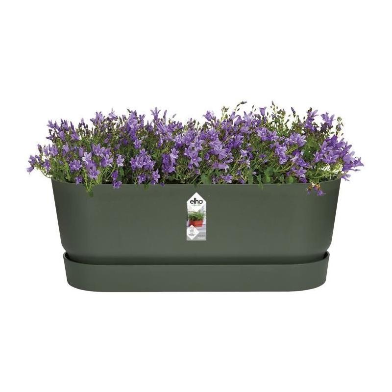 Pot de fleur ovale Leaf Green - Ø50 cm - GreenVille