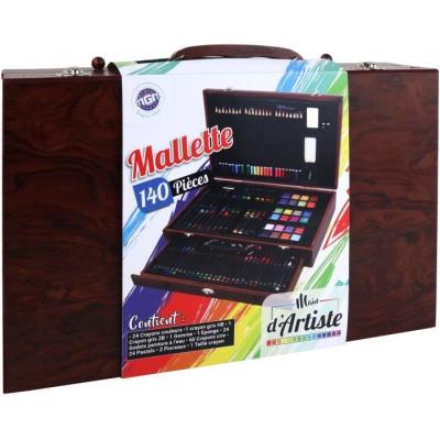 Mallette XXL De 140 Pièces pour Artistes En Herbe