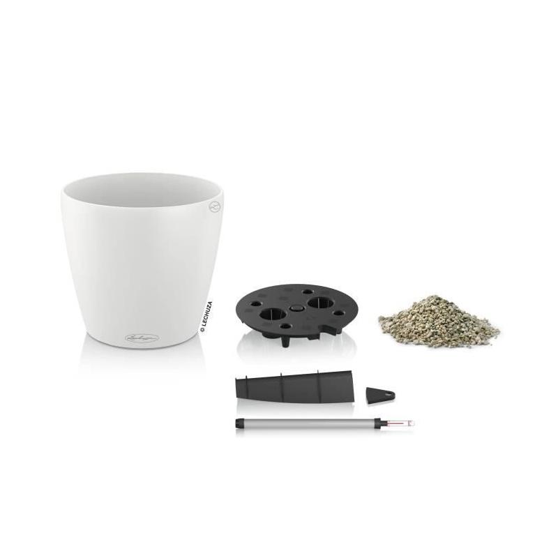 Jardiniere - Classico color 28 - Kit complet - Blanc - 9 L - LECHUZA