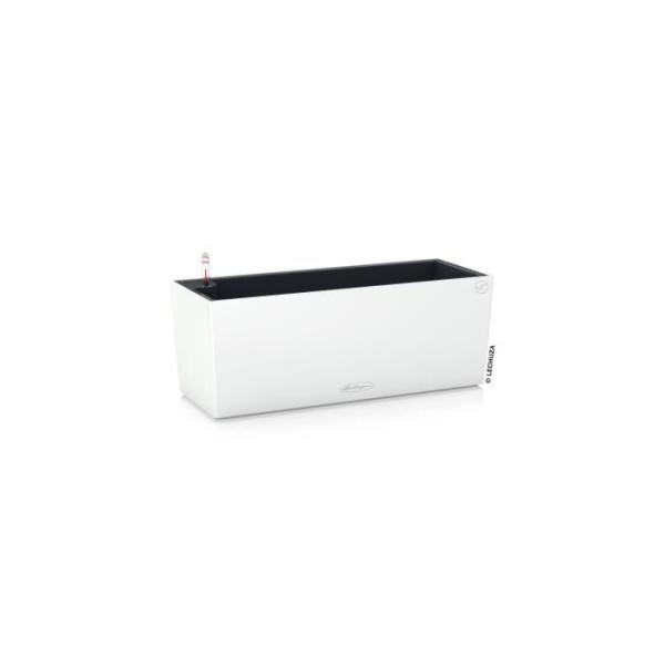 LECHUZA Jardiniere Balconera Color 50 ALL-IN-ONE Blanc 15670