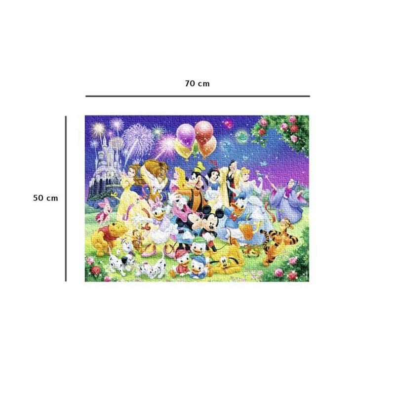 Ravensburger–Numéro d'Art format 18x24cm–Stitch–Kit de peinture par numéros–Activité détente et créative–Des 7 an