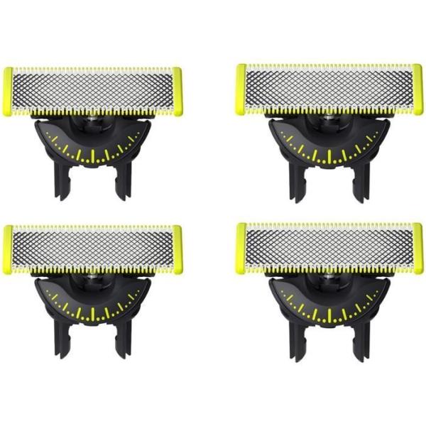 Lot de 4 lames de rechange - PHILIPS - QP440/50 - Oneblade 360