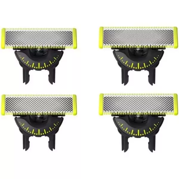 Lot de 4 lames de rechange - PHILIPS - QP440/50 - Oneblade 360
