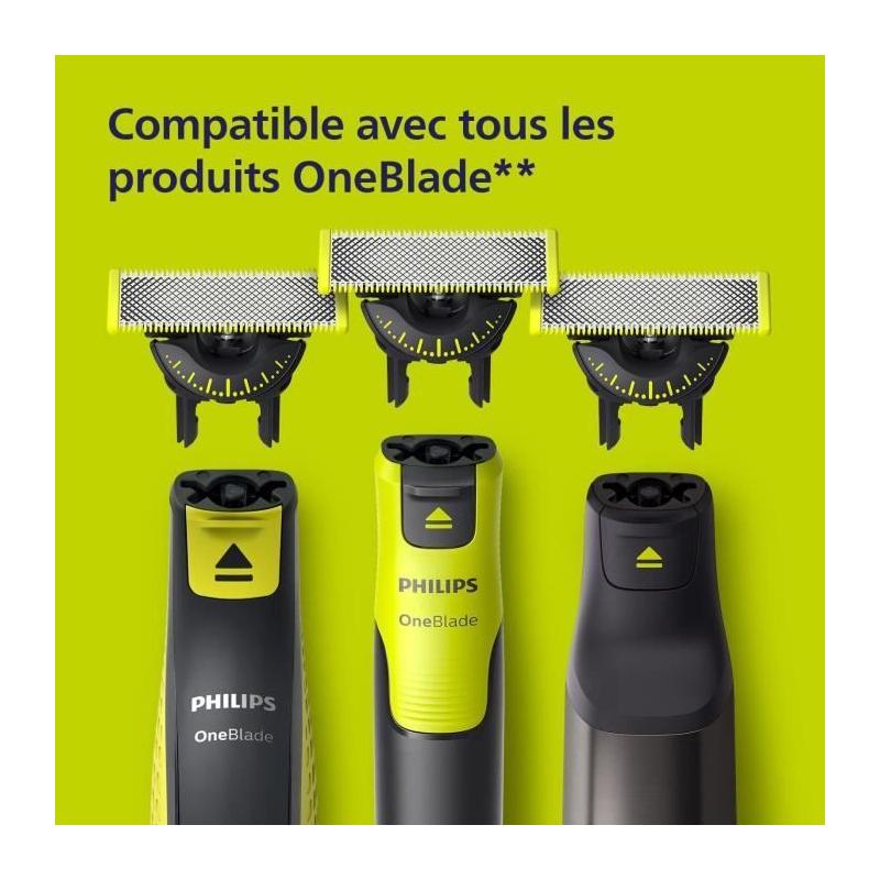 Lot de 4 lames de rechange pour PHILIPS Oneblade 360