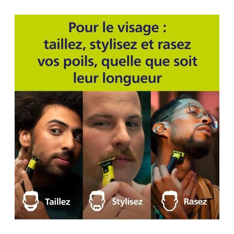 Lot de 4 lames de rechange pour PHILIPS Oneblade 360
