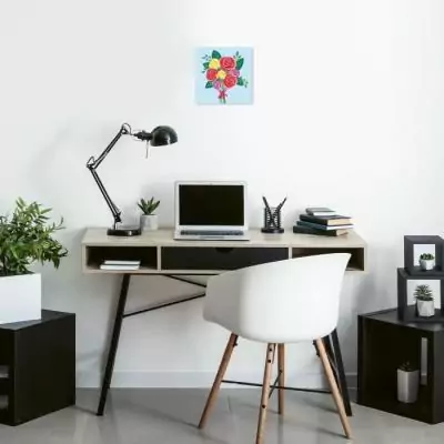 Peinture par numéros Bouquet de roses 20x20 cm - Ravensburger