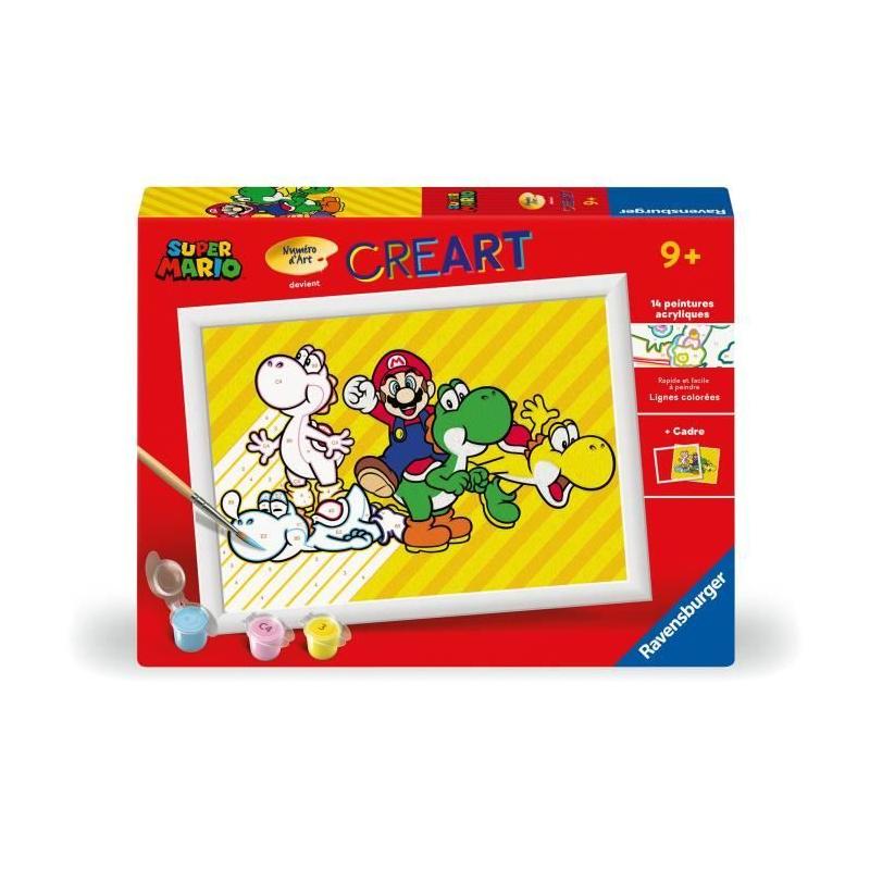 Peinture au Numéro Super Mario pour Enfants de 7 Ans