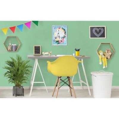 Peinture par numéros Ravensburger : Licorne fleurie pour enfants de 9 ans