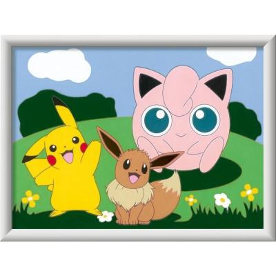 Peinture par numéros Pokemon pour enfants - Ravensburger