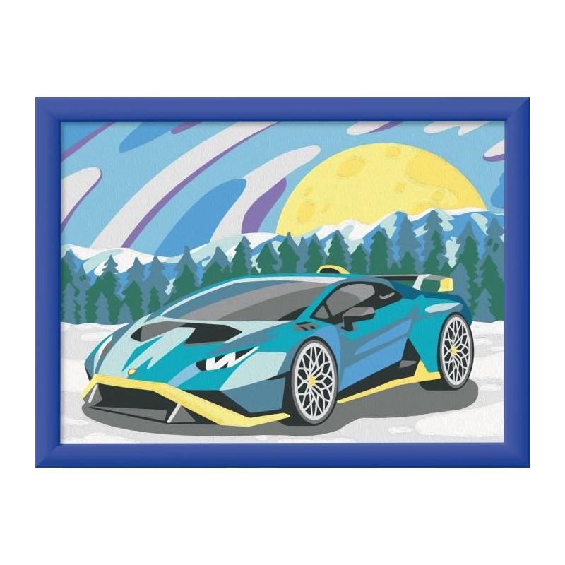 Kit de peinture par numéros Lamborghini pour enfants - Ravensburger