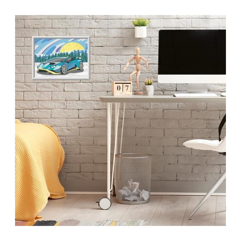 Kit de peinture par numéros Lamborghini pour enfants - Ravensburger