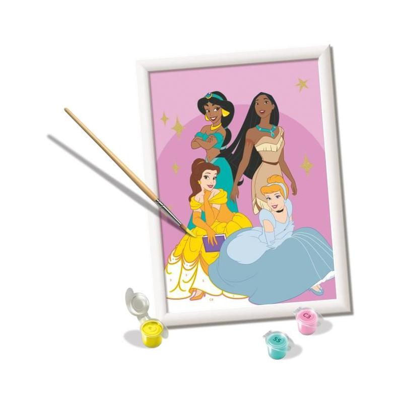 Kit de peinture Disney Princess 18x24cm pour enfants de 7 ans - Ravensburger