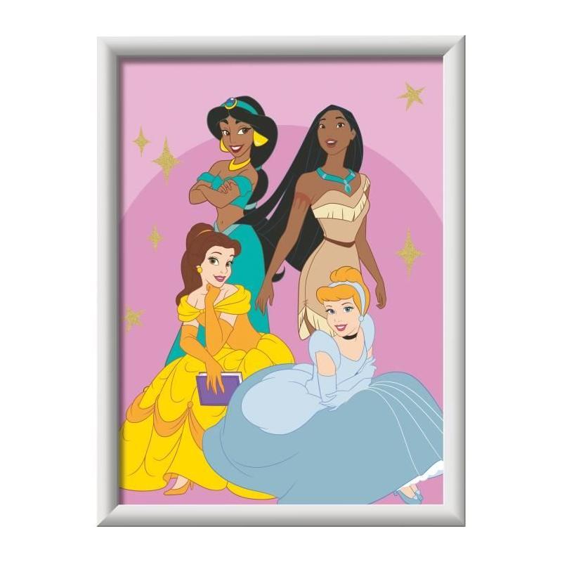 Kit de peinture Disney Princess 18x24cm pour enfants de 7 ans - Ravensburger