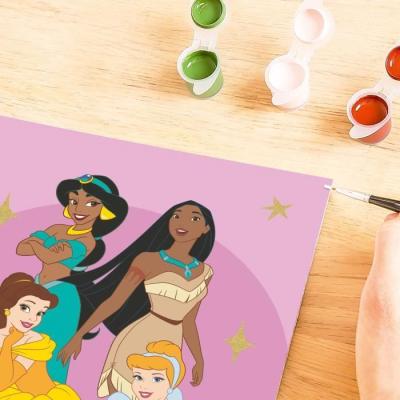 Kit de peinture Disney Princess 18x24cm pour enfants de 7 ans - Ravensburger