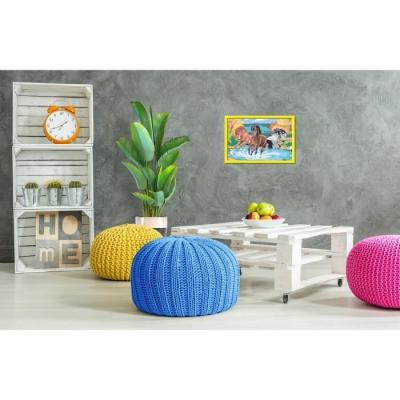 Kit de peinture par numéros pour enfants - Horde de chevaux 