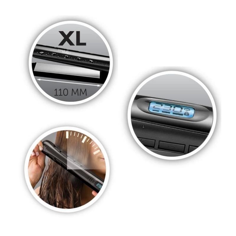 Lisseur Remington S7307 Aqualisse extrême - Cheveux secs ou mouillés