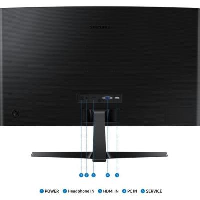 Écran PC - SAMSUNG - S27D366GAU - 27 FHD 1800R - Dalle VA - 100Hz - 4ms - 1 HDMI - Inclinable - Noir