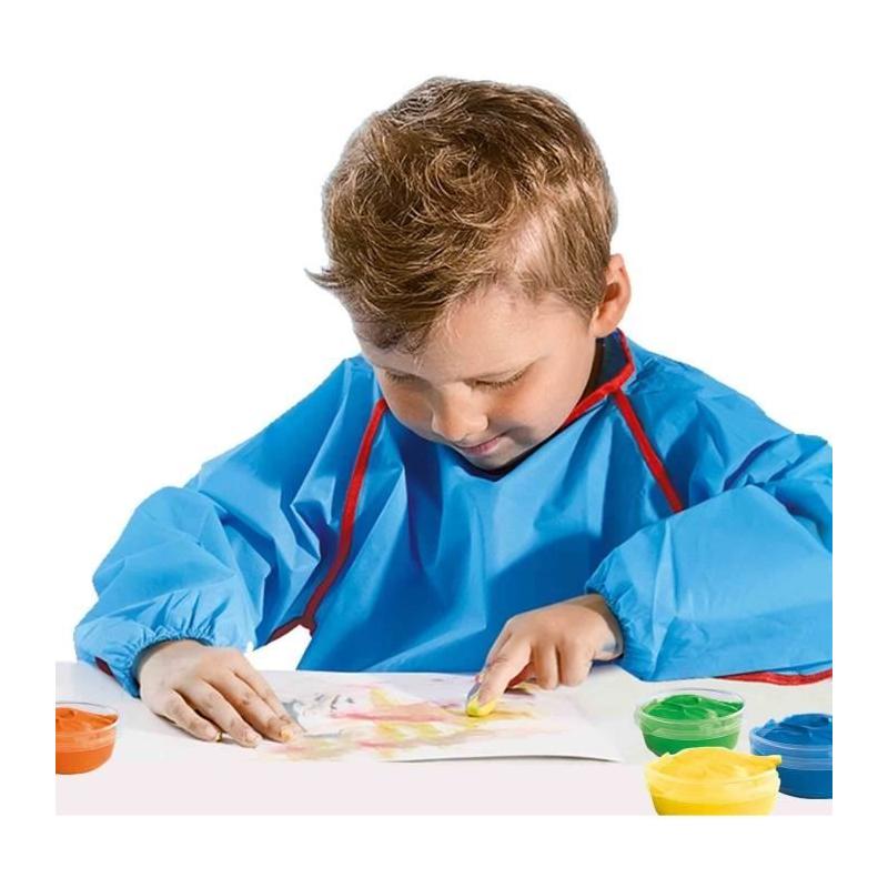 Peinture au doigt 6 couleurs x 45ml - SES CREATIVE - Couleurs intenses, lavage facile