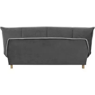 Canapé-lit DUNLOPILLO TOUNDRA 3 places - Matelas Ep.13 cm - Gris