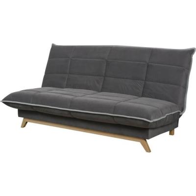 Canapé-lit DUNLOPILLO TOUNDRA 3 places - Matelas Ep.13 cm - Gris