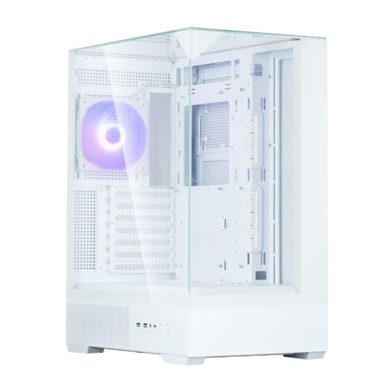 Boitier PC ZALMAN P40 Prism Blanc - Format ATX