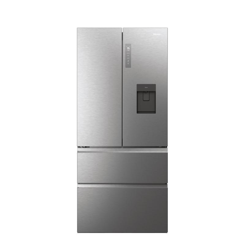 Haier FD 83 Serie 7 HFW537EP frigo américain Pose libre 537 L E Platine, Acier inoxydable