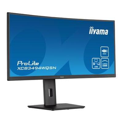 iiyama ProLite XCB3494WQSN-B5 LED display 86,4 cm (34") 3440 x 1440 pixels UltraWide Quad HD Noir
