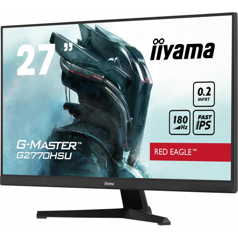 iiyama G-MASTER G2770HSU-B6 écran plat de PC 68,6 cm (27") 1920 x 1080 pixels Full HD LCD Noir