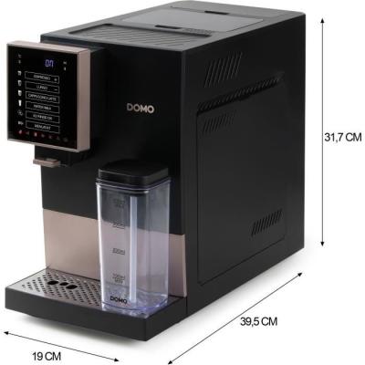 Machine à expresso automatique DOMO DO743K - 1350W - 19 bar - Noir