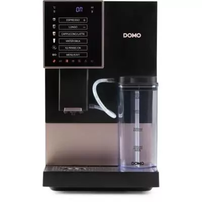Machine à expresso automatique DOMO DO743K - 1350W - 19 bar - Noir Machine à expresso automatique DOMO DO743K - 1350W - 19 bar - Noir