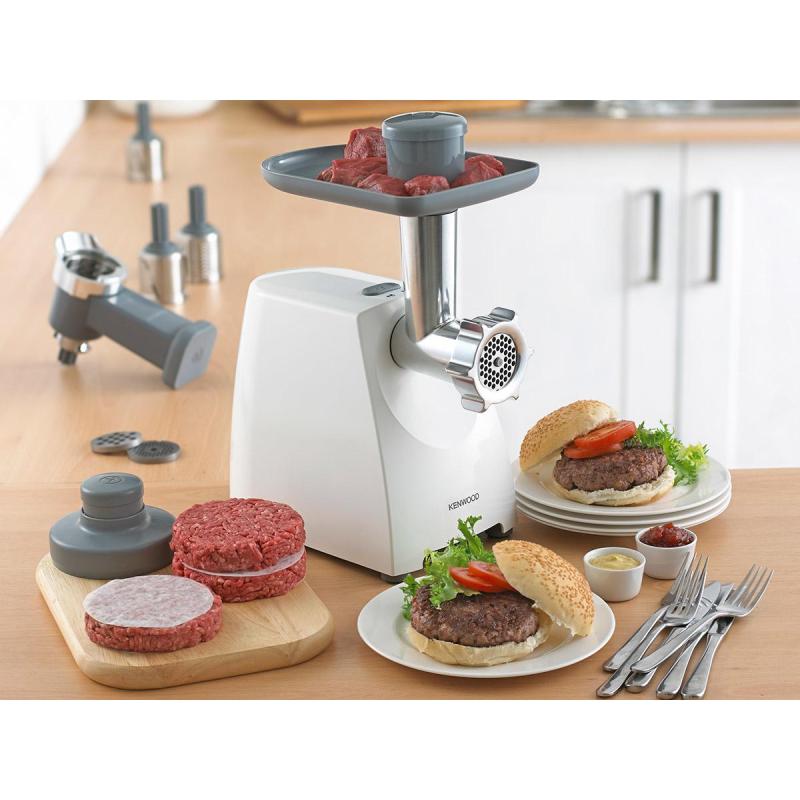 Kenwood MG360 hachoir 1400 W Gris, Blanc
