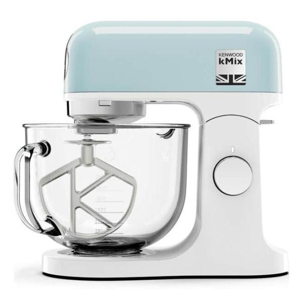 Robot pâtissier multifonction KENWOOD KMX754PB - Moteur professionnel 1000W - 2 sorties pour accessoires - Bol en verre 5L avec